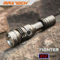 Maxtoch FIGHTER 18650 Cree exterior U2 linterna táctica de LED